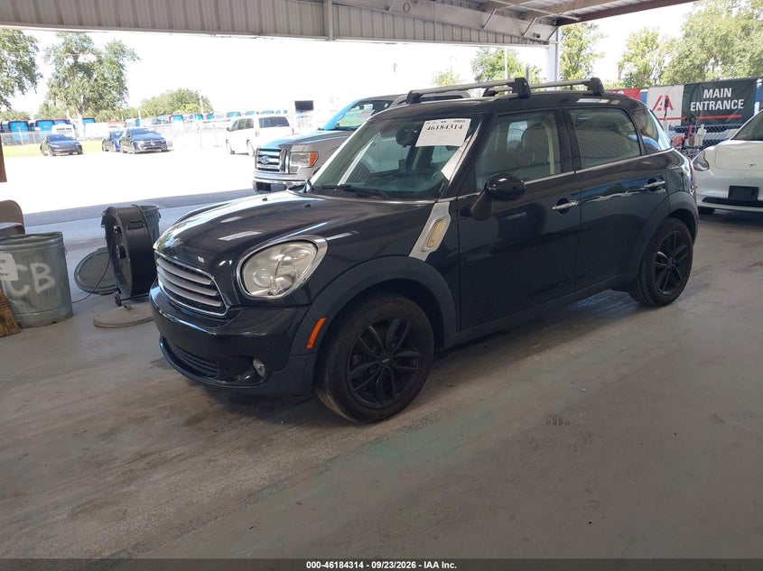 Vin: wmwzb3c59dwm31544, lot: 46684174, mini countryman cooper 20132