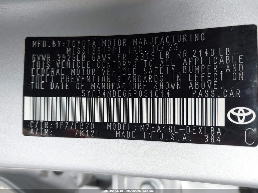 TOYOTA COROLLA - zdjęcie 9