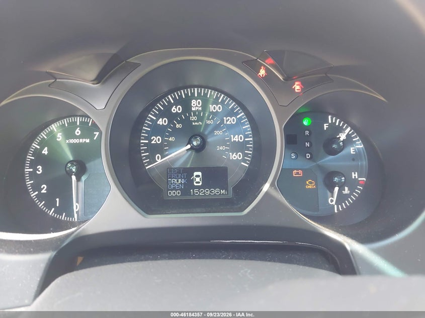 LEXUS GS 350 2007 VIN JTHBE96S870017029