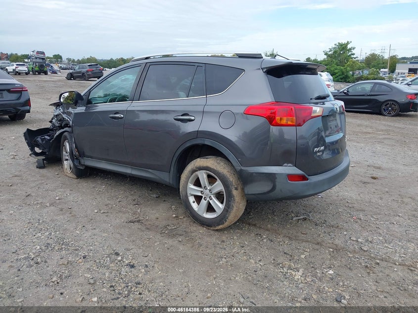 Vin: 2t3rfrev9dw065462, lot: 46684246, toyota rav4 xle 20133