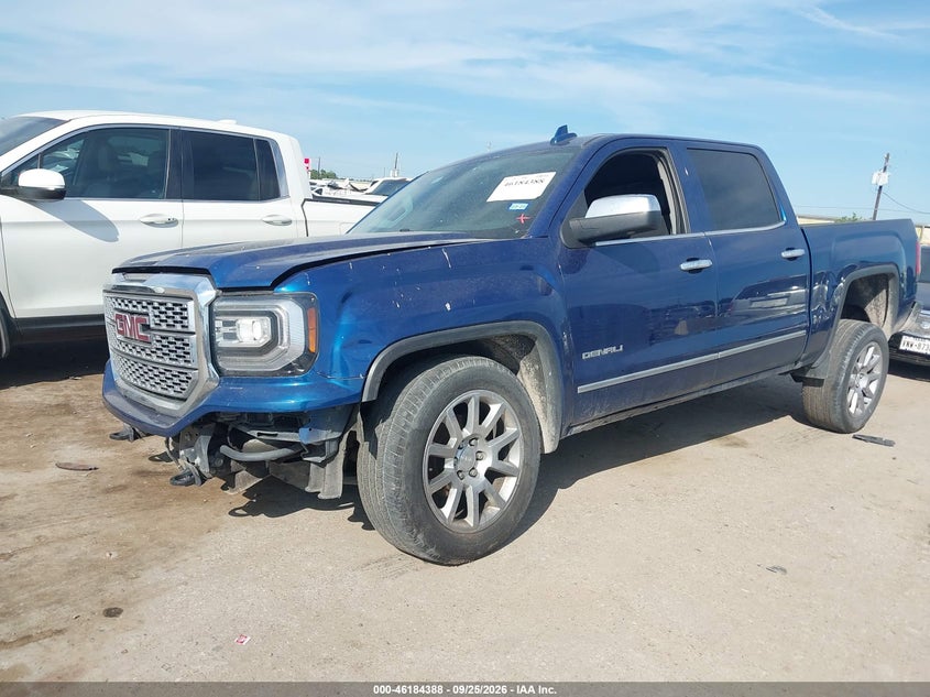 2017 GMC Sierra, Удар спереду, IAAI, VIN 3GTU2PEC1HG187196 — фото 2