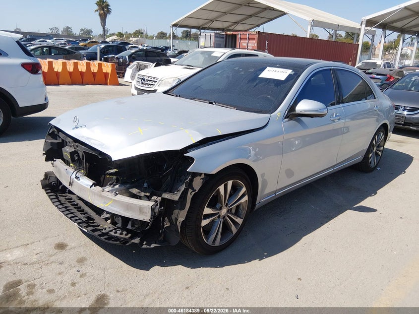 Vin: wddug8cb8fa196612, lot: 46684249, mercedes-benz s 550 20152