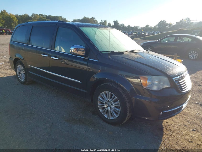 Vin: 2c4rc1ggxdr589710, lot: 46684270, chrysler town & country limited 20131