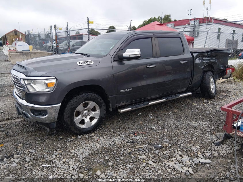 Vin: 1c6srfmt7kn662953, lot: 46684277, ram 1500 big horn/lone star  4x4 6'4 box 20192