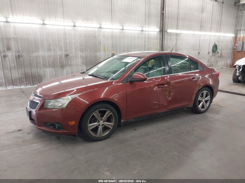 2012 Chevrolet Cruze, Лівий бік, IAAI, VIN 1G1PG5SC8C7340130 — фото 2