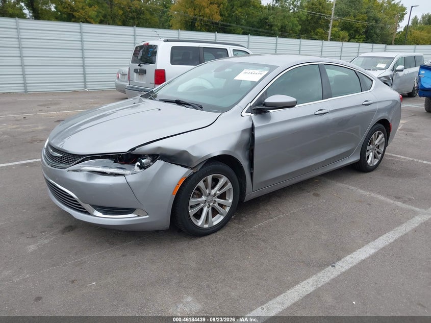 Vin: 1c3cccab8gn133015, lot: 46684299, chrysler 200 limited 20162