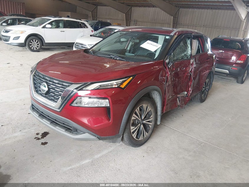 Vin: 5n1bt3ba6nc721836, lot: 46684315, nissan rogue sv fwd 20222