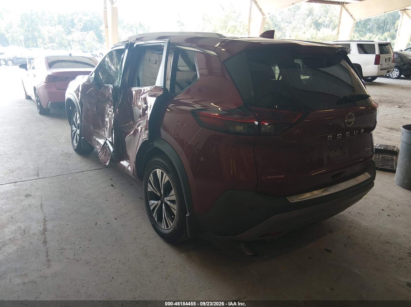 Vin: 5n1bt3ba6nc721836, lot: 46684315, nissan rogue sv fwd 20223