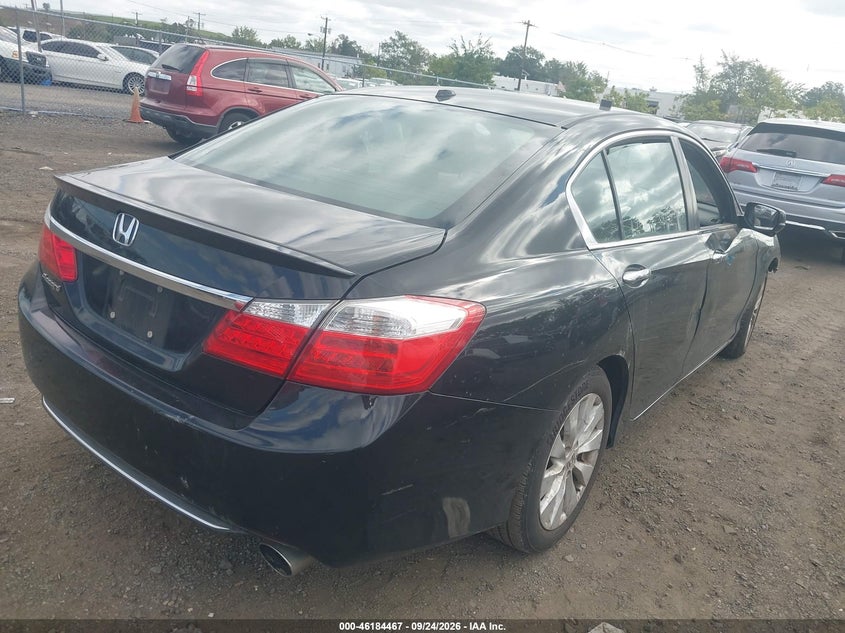 Vin: 1hgcr2f87ea302187, lot: 46684327, honda accord ex-l 20144