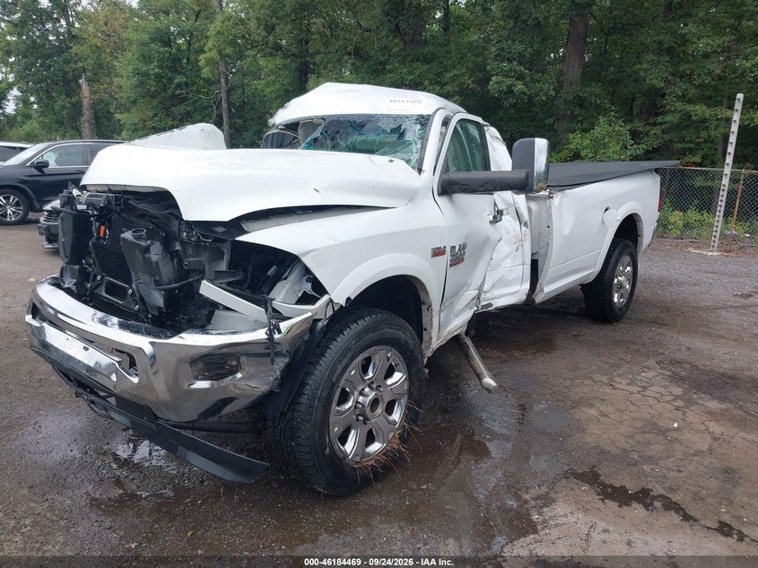 Vin: 3c6tr4ht0hg552878, lot: 46684329, ram 2500 tradesman  4x2 8' box 20172