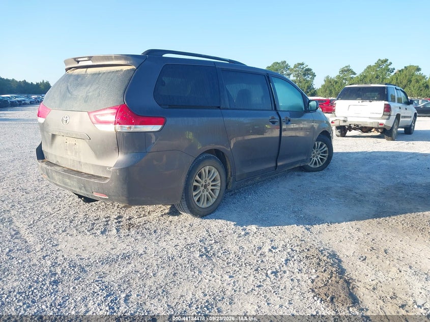 Vin: 5tdyk3dc6es439582, lot: 46684338, toyota sienna xle v6 8 passenger 20144