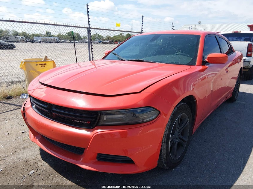 2019 Dodge Charger, Удар спереду, IAAI, VIN 2C3CDXBG0KH753048 — фото 2