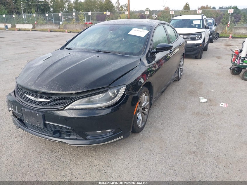 Vin: 1c3cccbg7fn735882, lot: 46684355, chrysler 200 s 20152