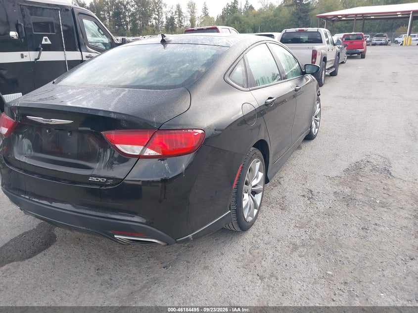 Vin: 1c3cccbg7fn735882, lot: 46684355, chrysler 200 s 20154