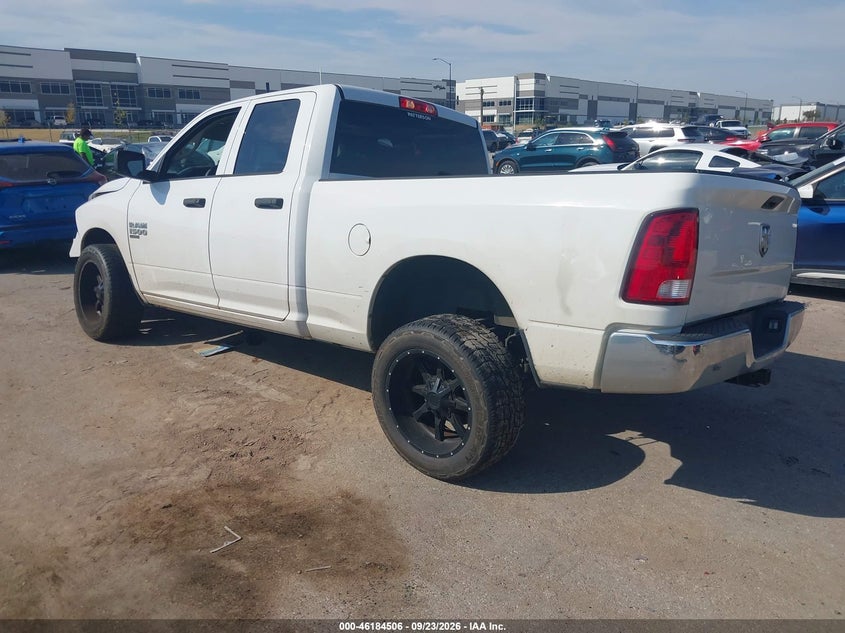 Vin: 1c6rr6fg0ks699939, lot: 46684366, ram 1500 classic tradesman  4x2 6'4 box 20193