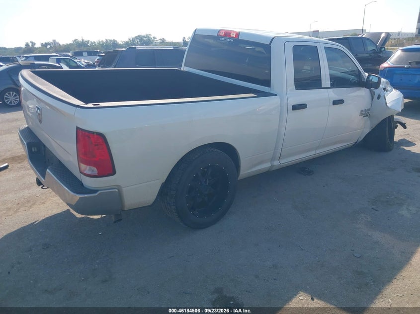 Vin: 1c6rr6fg0ks699939, lot: 46684366, ram 1500 classic tradesman  4x2 6'4 box 20194