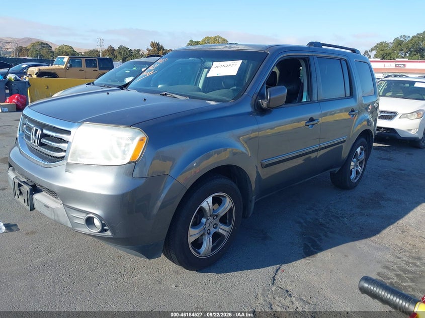 Vin: 5fnyf4h53db076568, lot: 46684387, honda pilot ex-l 20132