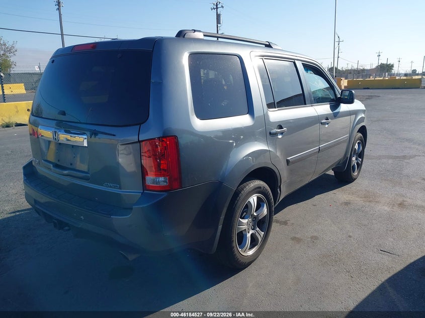 Vin: 5fnyf4h53db076568, lot: 46684387, honda pilot ex-l 20134