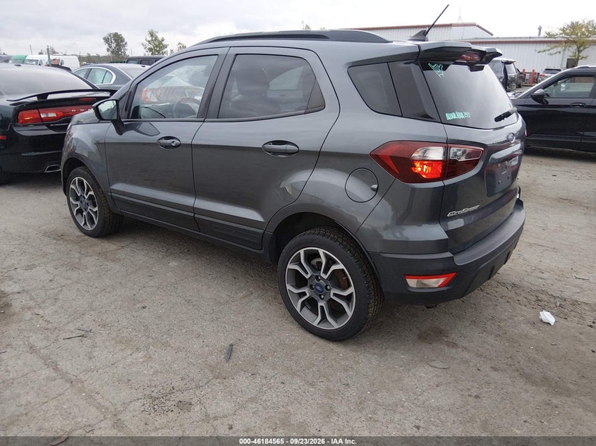 Vin: maj6s3jl7lc339409, lot: 46684425, ford ecosport ses 20203