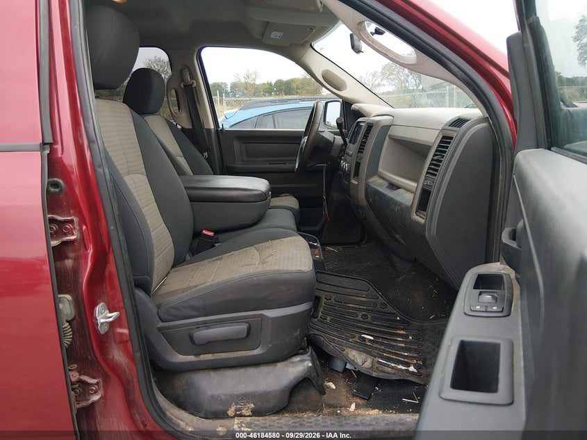RAM 1500 2012 VIN 1C6RD7KT5CS174559