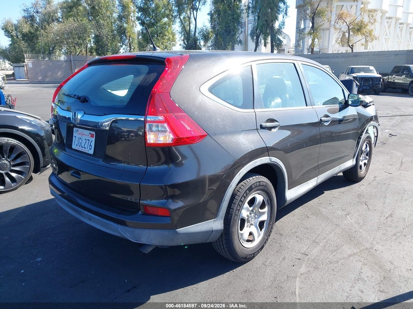 Vin: 2hkrm3h30fh507925, lot: 46684457, honda cr-v lx 20154