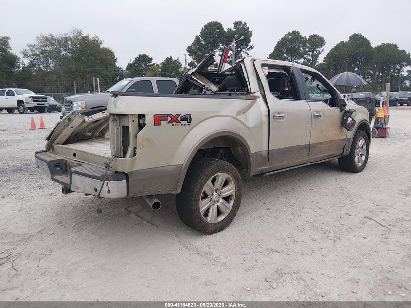 Vin: 1ftew1e54jfa44015, lot: 46684483, ford f-150 king ranch 20184