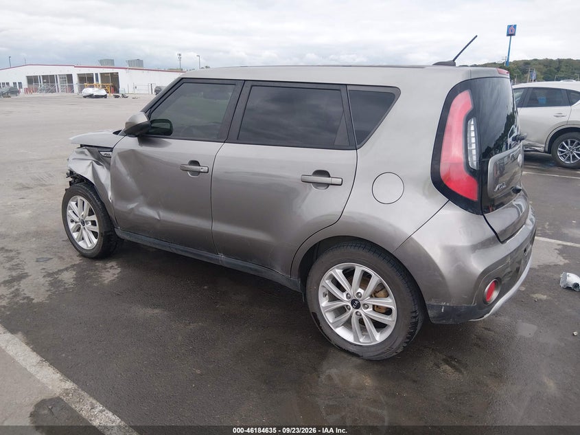 Vin: kndjp3a52h7447718, lot: 46684495, kia soul + 20173