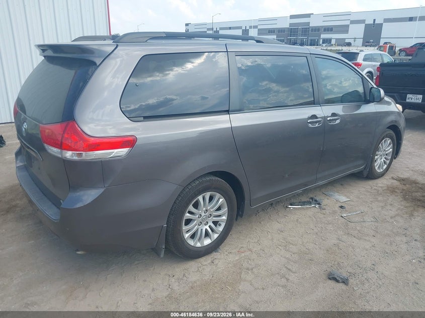 Vin: 5tdyk3dc2es423573, lot: 46684496, toyota sienna xle v6 8 passenger 20144