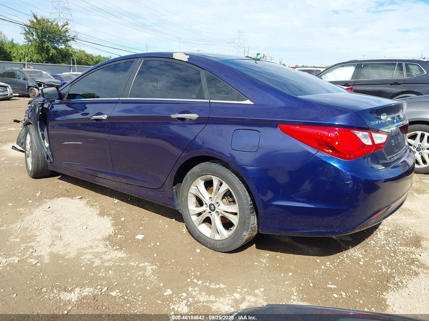 Vin: 5npec4ac6ch321660, lot: 46684502, hyundai sonata limited 20123