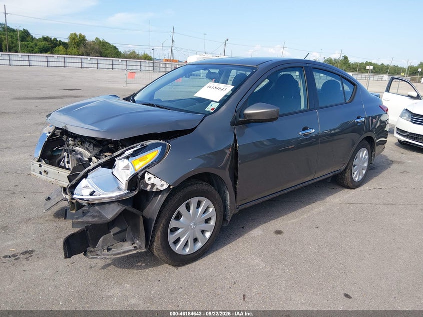 Vin: 3n1cn7ap1hl817823, lot: 46684503, nissan versa 1.6 sv 20172