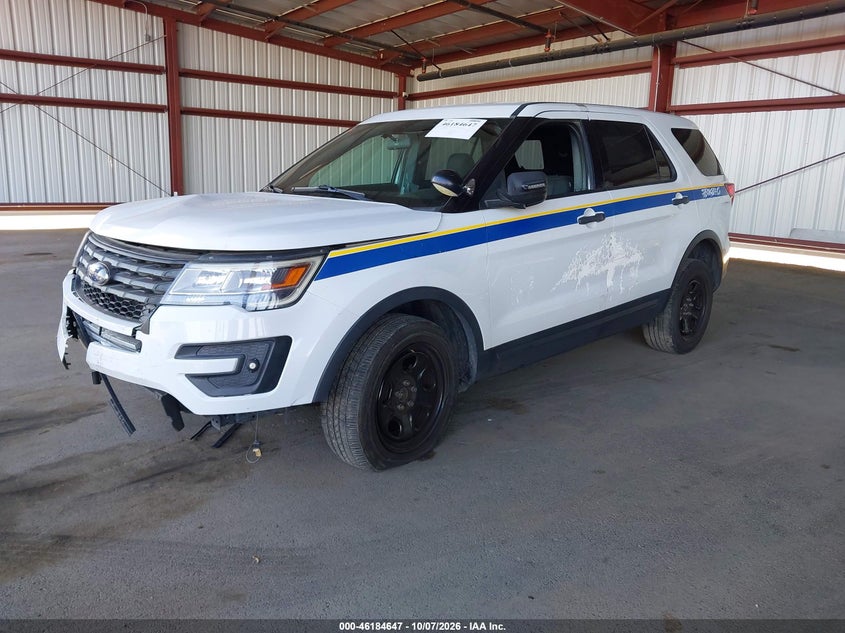 FORD POLICE INTERCEPTOR UTILITY 2018 VIN 1FM5K8AR3JGB68070