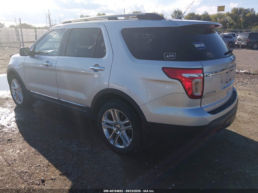 Vin: 1fm5k8f87dga26244, lot: 46684512, ford explorer limited 20133