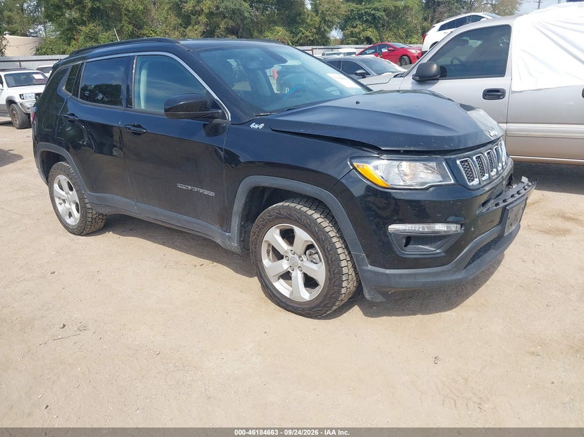 Vin: 3c4njdbb9kt647513, lot: 46684523, jeep compass latitude 4x4 2019 img_1