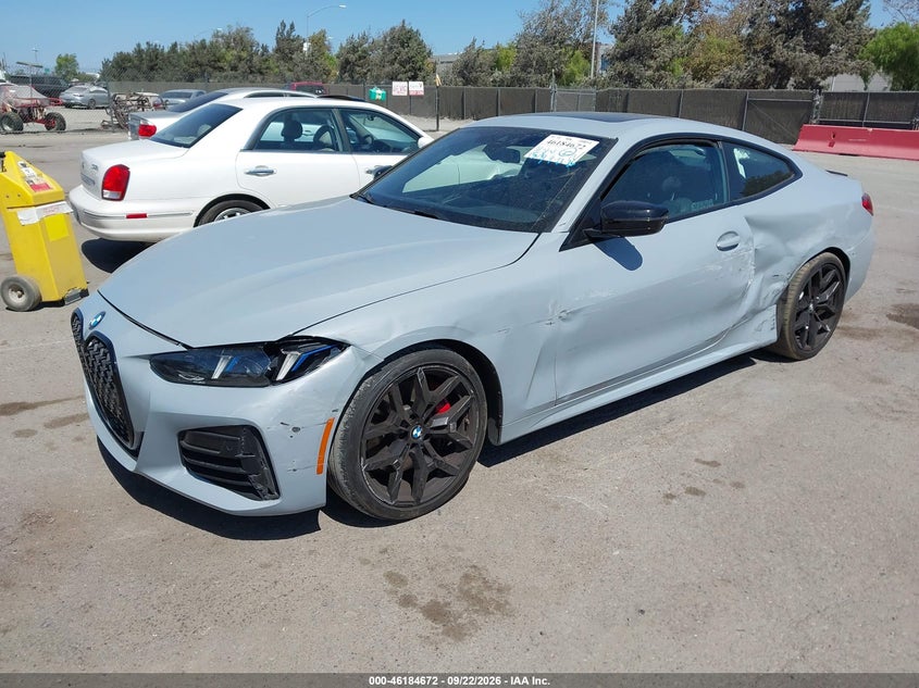 Vin: wba43da03scs46473, lot: 46684532, bmw 430i 20252