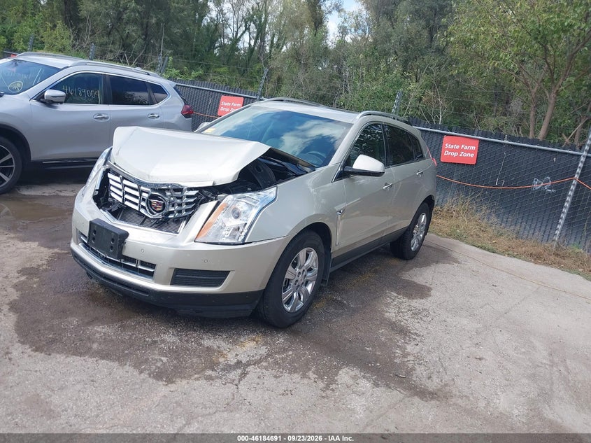 Vin: 3gyfnbe30fs633619, lot: 46684551, cadillac srx luxury collection 20152