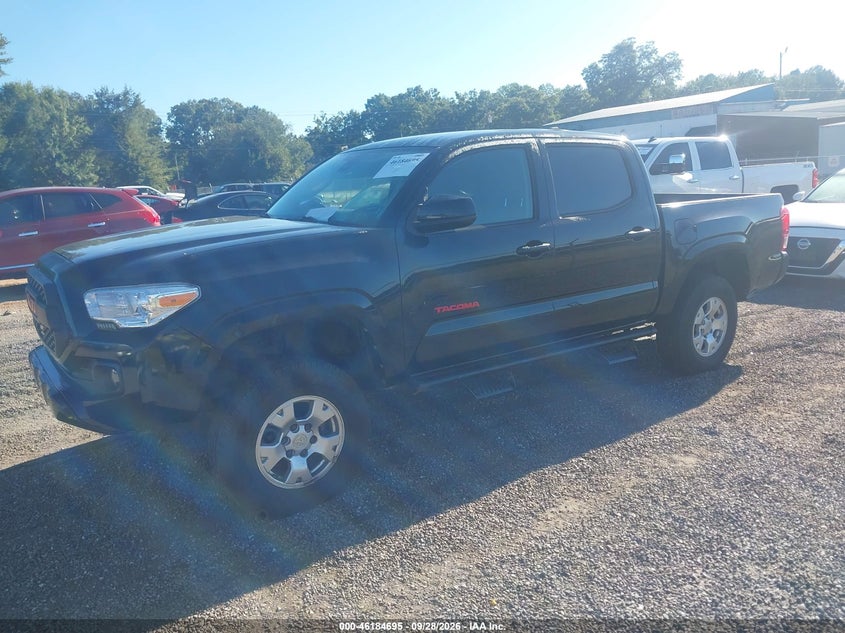 2018 Toyota Tacoma Sr, Изъятое, IAAI, VIN 5TFAX5GN4JX113635 — фото 2