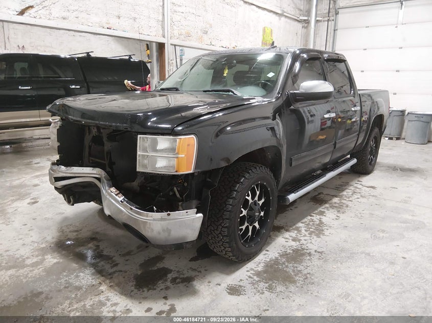 Vin: 3gtrkwe21ag135452, lot: 46684582, gmc sierra 1500 slt 20102
