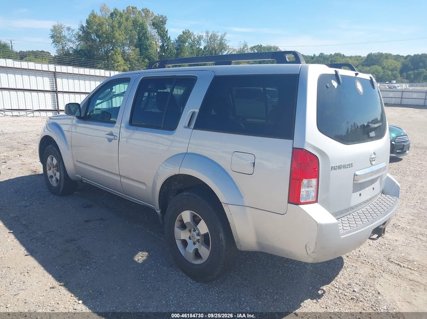 Vin: 5n1ar1nb0bc625215, lot: 46684590, nissan pathfinder s 20113