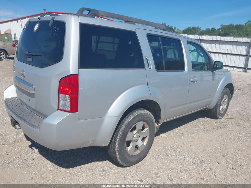 Vin: 5n1ar1nb0bc625215, lot: 46684590, nissan pathfinder s 20114