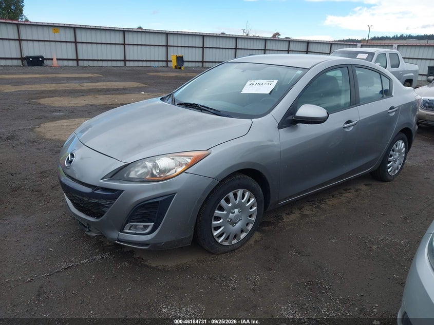 Vin: jm1bl1sg5a1141223, lot: 46684591, mazda mazda3 i sport 20102