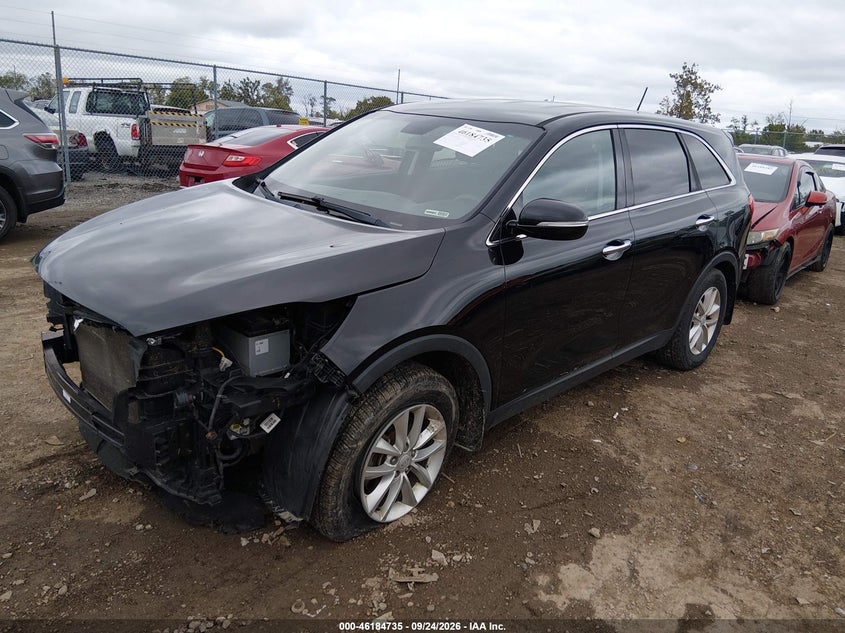 Vin: 5xypg4a39jg424282, lot: 46684595, kia sorento 2.4l l 20182