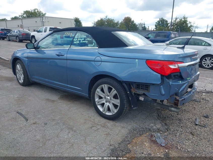 Vin: 1c3bc2eg8bn620350, lot: 46684599, chrysler 200 touring 20113