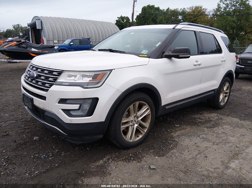 Vin: 1fm5k8d84hgb18713, lot: 46684622, ford explorer xlt 20172