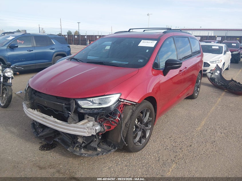 Vin: 2c4rc1gg4sr548566, lot: 46684627, chrysler pacifica limited 20252