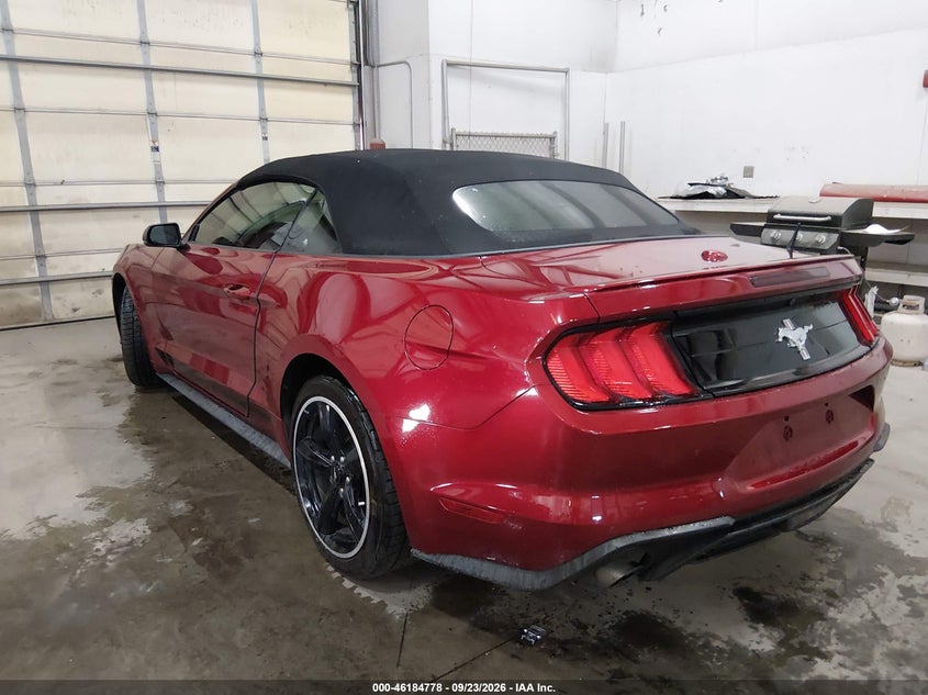 Vin: 1fatp8uh1k5187400, lot: 46684638, ford mustang ecoboost premium 20193