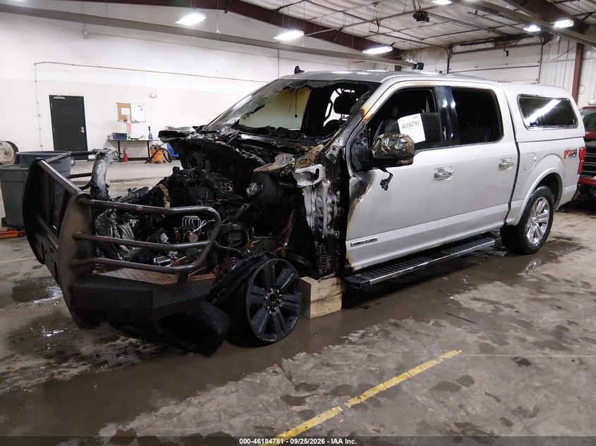 Vin: 1ftfw1e1xkfc33271, lot: 46684641, ford f-150 lariat 20192