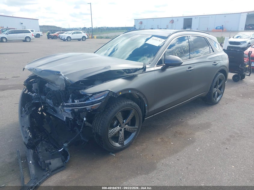 Vin: kmumcdtc4pu091912, lot: 46684643, genesis gv70 3.5t awd sport 20232