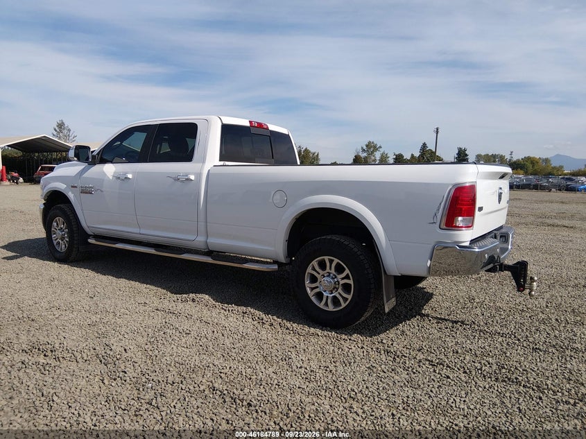 Vin: 3c6ur5kj5jg135022, lot: 46684649, ram 2500 laramie  4x4 8' box 20183