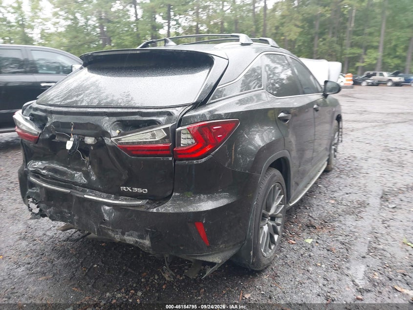 Vin: 2t2bzmca0hc079404, lot: 46684655, lexus rx 350 f sport 20174