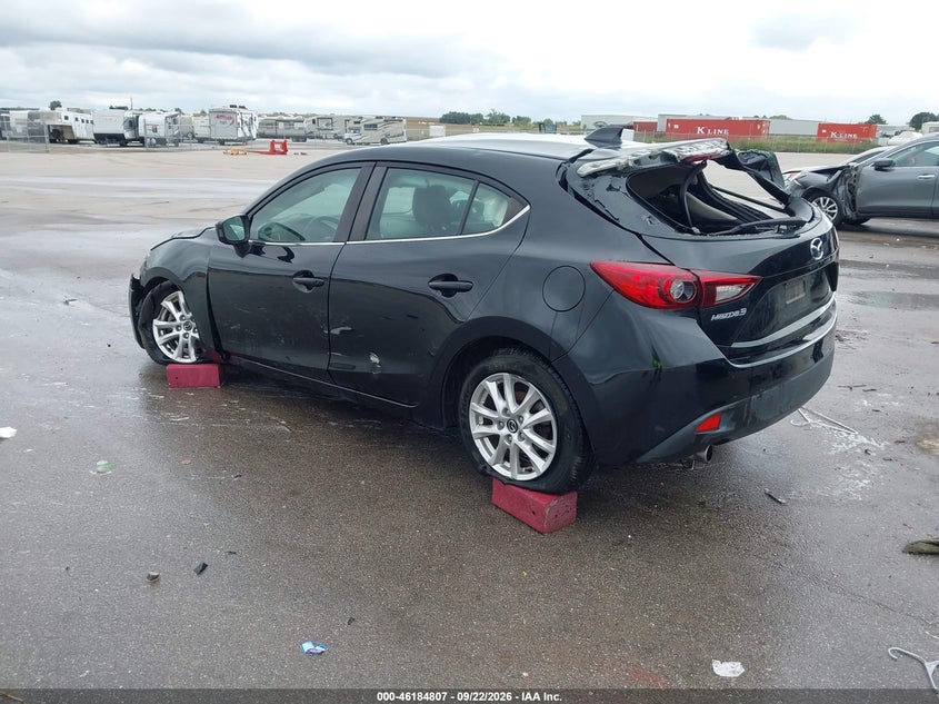 Vin: 3mzbm1m72fm215392, lot: 46684667, mazda mazda3 i grand touring 20153